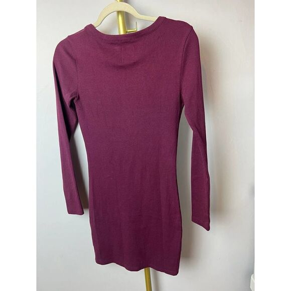 Stone Row x Georgia May Jagger Burgundy Dress NWT Sz. SP - Picture 6 of 7